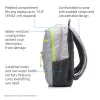 Backpack HP 39.62 cm (15.6 inch) Active Backpack Grey/Neon Yellow