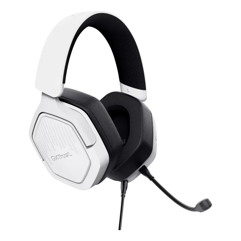 Trust GXT492W Carus Headset Wired Head-band Gaming White