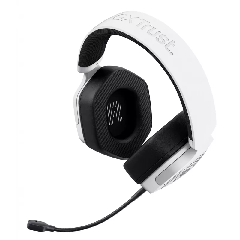 Trust GXT492W Carus Headset Wired Head-band Gaming White