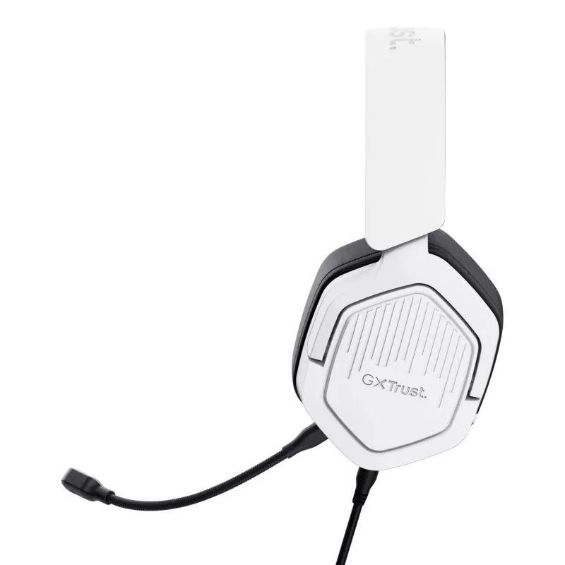 Trust GXT492W Carus Headset Wired Head-band Gaming White