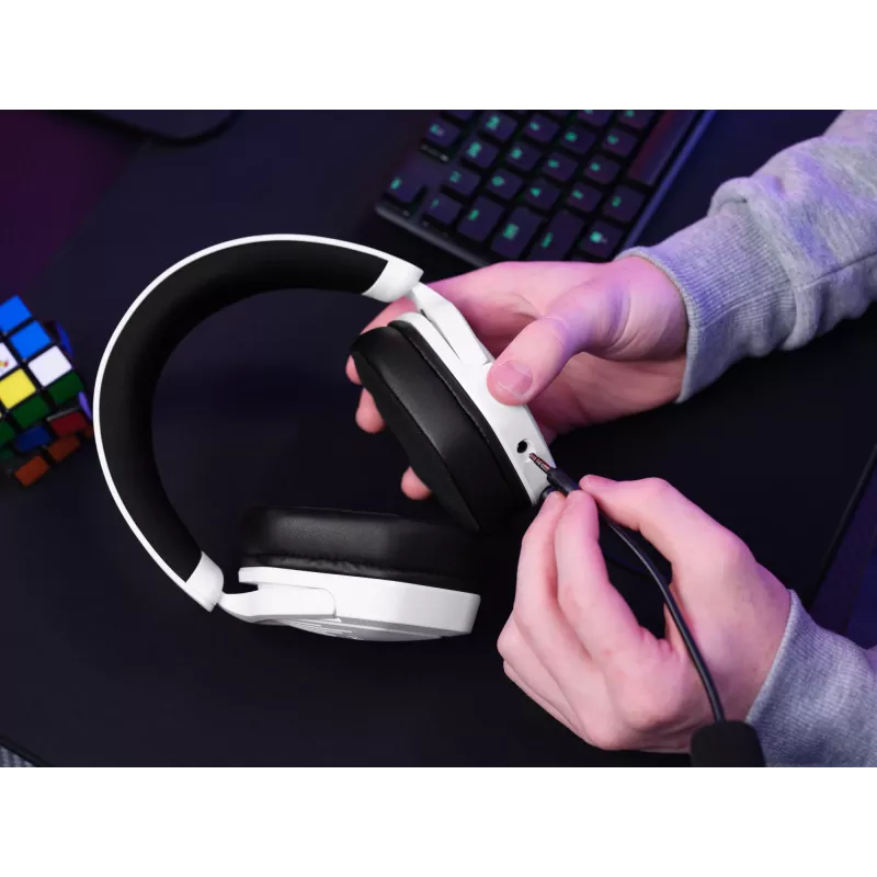 Trust GXT492W Carus Headset Wired Head-band Gaming White