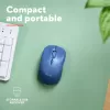 Trust Yvi+ mouse Universal Ambidextrous RF Wireless + Bluetooth Optical 1600 DPI