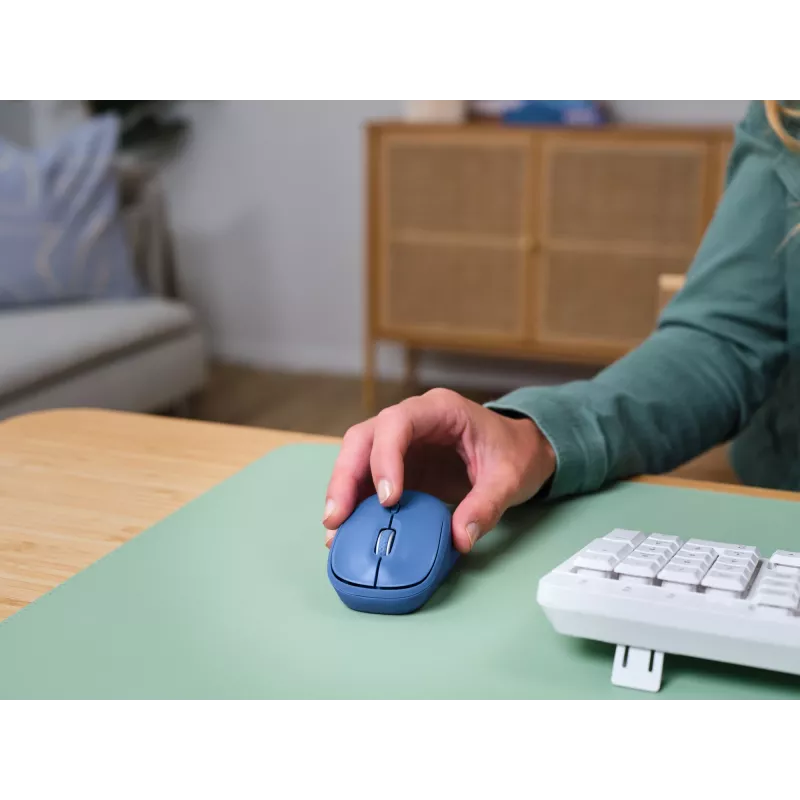 Trust Yvi+ mouse Universal Ambidextrous RF Wireless + Bluetooth Optical 1600 DPI