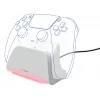 Charging station TRUST GXT255W for PS5 Dual charging, white
