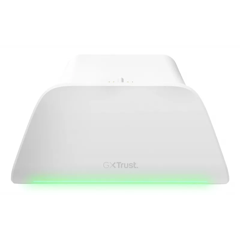 Charging station TRUST GXT255W for PS5 Dual charging, white