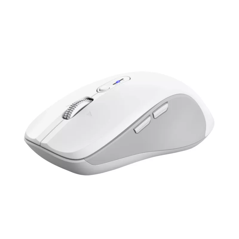 Wireless Ambidextrous Mouse TRUST 25674 — Bluetooth, 3200 DPI, 9 buttons, white