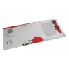 Gaming mouse pad TRUST GXT 759 XXL — PET surface, 900×400 mm, stitched edges, non-slip base (Black/Grey/Red/White)