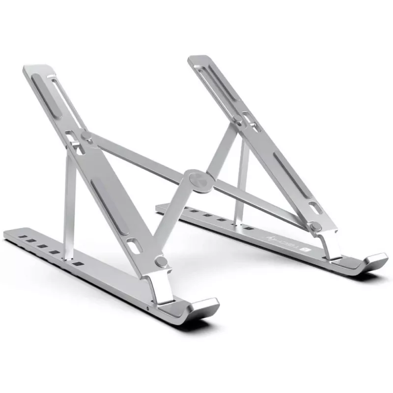 Laptop stand Techly ICA-TBL 134TY Silver Aluminium Height 55-155mm