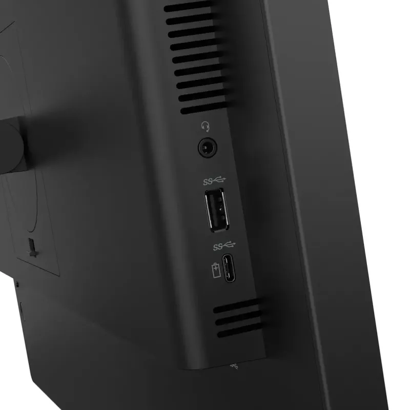 Monitor Lenovo ThinkVision T27QD-4v 27 inch (68.6 cm) Quad HD 2560×1440 IPS LCD, 6 ms, 350 cd/m², USB hub, speakers, VESA, height adjustable
