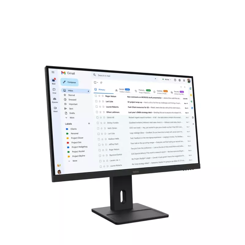 Monitor Lenovo ThinkVision E27-40 27 inch Full HD 1920 x 1080 6 ms
