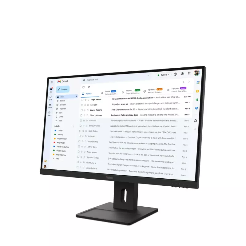 Monitor Lenovo ThinkVision E27-40 27 inch Full HD 1920 x 1080 6 ms
