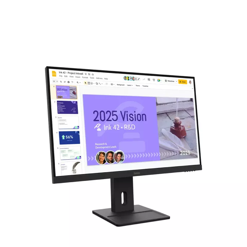 Monitor Lenovo ThinkVision E27Q-40 27 inch LCD Quad HD 2560 x 1440