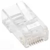 Intellinet RJ45 Modular Plugs, Cat5e, UTP, 2-prong, for stranded wire, 15 µ gold plated contacts, 100 pack