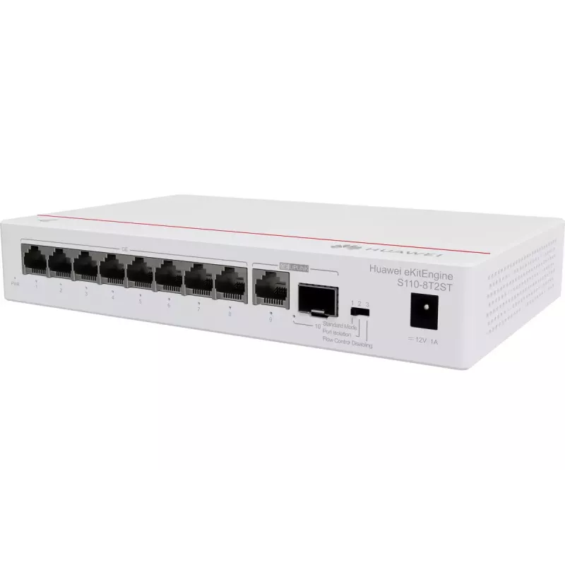 Huawei S110-8T2ST Gigabit switch, 8x GE + 1x SFP