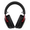 HyperX Cloud III S Wireless - Gaming Headset (Black-Red), Red, China, Circumaural, Closed, 115 mm, 210 mm