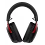 HyperX Cloud III S Wireless - Gaming Headset (Black-Red), Red, China, Circumaural, Closed, 115 mm, 210 mm