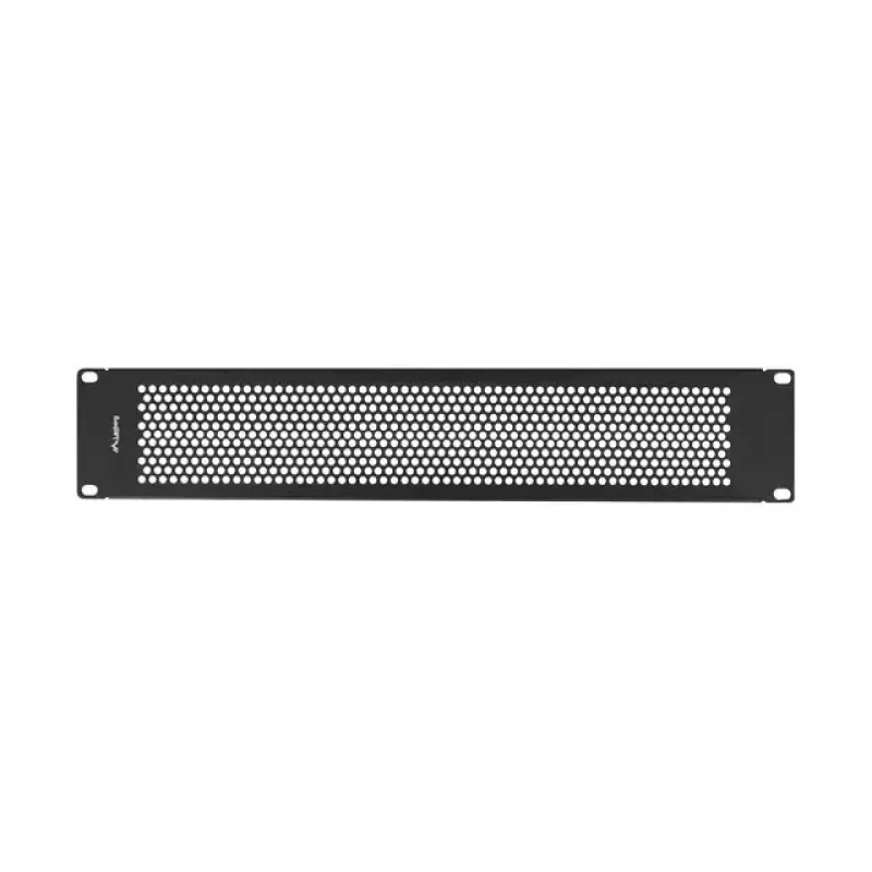 Blank panel Lanberg AK-1412-B Steel Black 19 inch 482.5mm