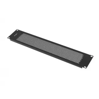 Blank panel Lanberg AK-1412-B Steel Black 19 inch 482.5mm