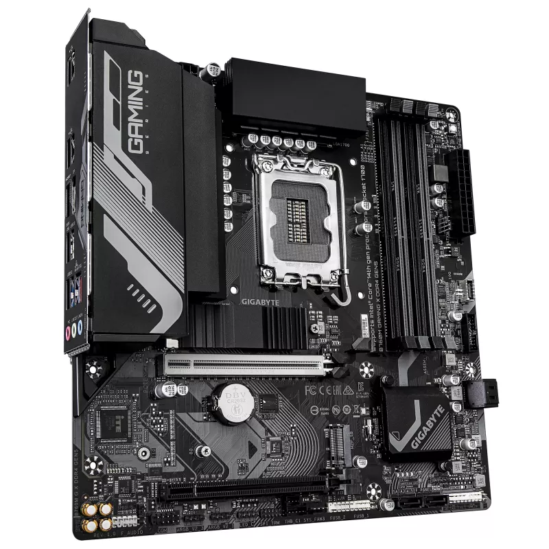 Motherboard GIGABYTE B760M GAMING X DDR4 GEN5, Micro ATX, LGA1700, B760, 4x DIMM up to 128GB, 2x PCIe 4.0 M.2, 2.5GbE
