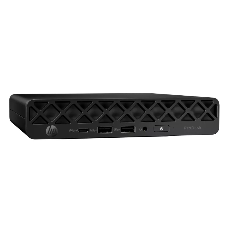 HP ProDesk 4 Mini G1i AI Mini PC BY7D1ET — Intel Core Ultra 7 265T, 16GB DDR5-5600, 1TB SSD, Intel Graphics, Windows 11 Pro, Black