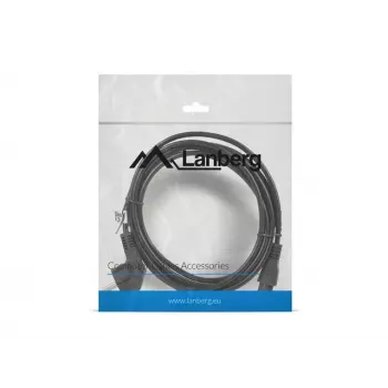 Power Cable Lanberg CA-C5CA-11CC-003-BK 3m C5 Coupler CEE7/7