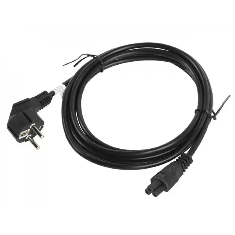 Power Cable Lanberg CA-C5CA-11CC-003-BK 3m C5 Coupler CEE7/7