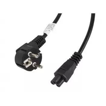 Power Cable Lanberg CA-C5CA-11CC-003-BK 3m C5 Coupler CEE7/7