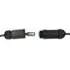 Networking Cable LogiLink CQ7073S 5m Cat6a S/FTP Black