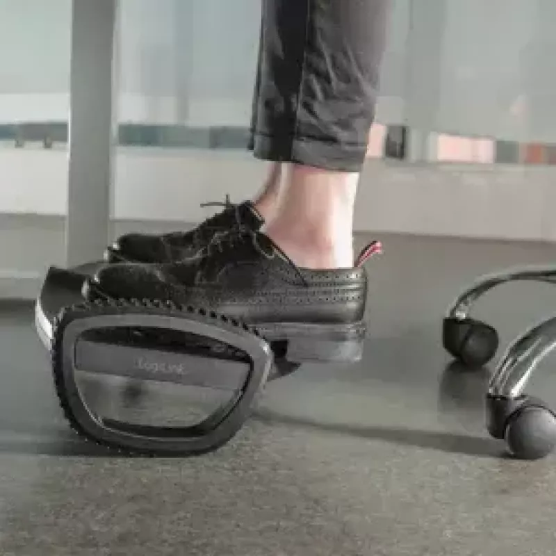 Foot Rest LogiLink EO0006 Black