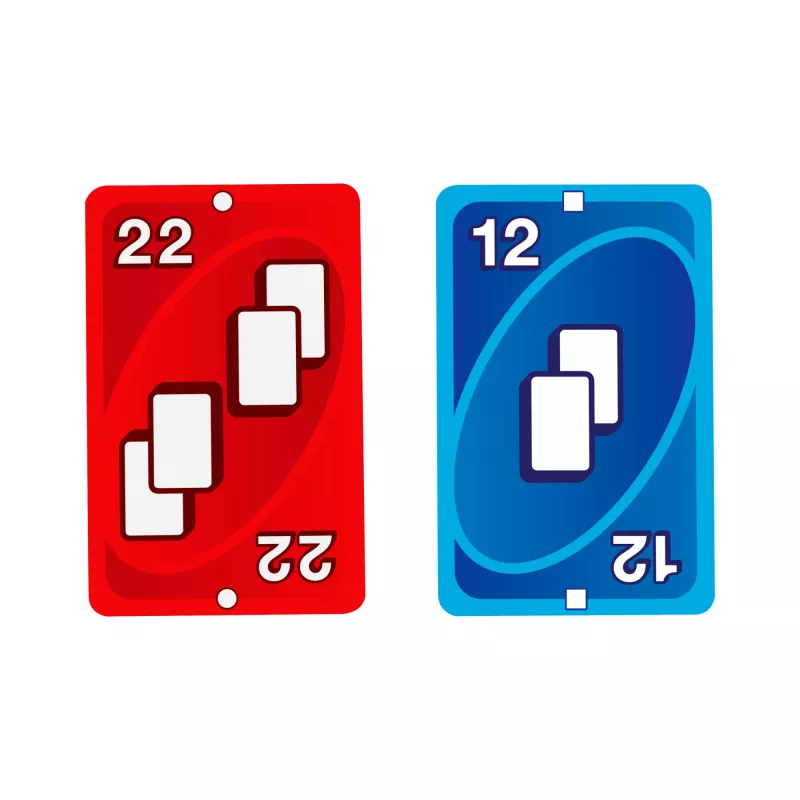 Card Game MATTEL UNO Zero — Shedding Card Game, Age 7+, Includes Deck and Scorecard