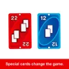 Card Game MATTEL UNO Zero — Shedding Card Game, Age 7+, Includes Deck and Scorecard