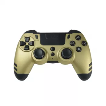 Gamepad Lexip Metaltech Wireless Controller Gold — PC, PS4, RF wireless, Micro-USB, built-in LiPo battery