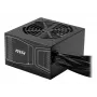 Power supply unit MSI MAG A850GN 850 W ATX 20+4 pin, 80 PLUS Gold, non-modular, 120 mm fan, black