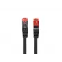 LANBERG Cat6 F/UTP (FTP) networking cable, RJ-45–RJ-45, 1.5 m, black