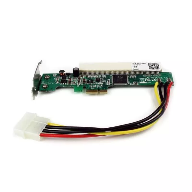 StarTech.com PCI Express to PCI Adapter Card, PCIe, PCI 32-bit, Red, CE, FC, ROHS, PERICOM PI7C9X110BNBE, 0 - 85 °C