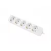 Power Extension Cord Lanberg PS0-05F-0300-W 3m 5 AC Outlets Indoor White