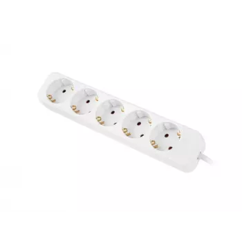 Power Extension Cord Lanberg PS0-05F-0300-W 3m 5 AC Outlets Indoor White