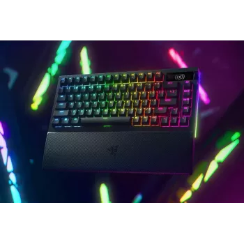 Razer BlackWidow V4 Pro Keyboard Gaming USB RF Wireless Bluetooth QWERTY US Black