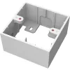 Electrical box Vision TC3 BACKBOX1G White