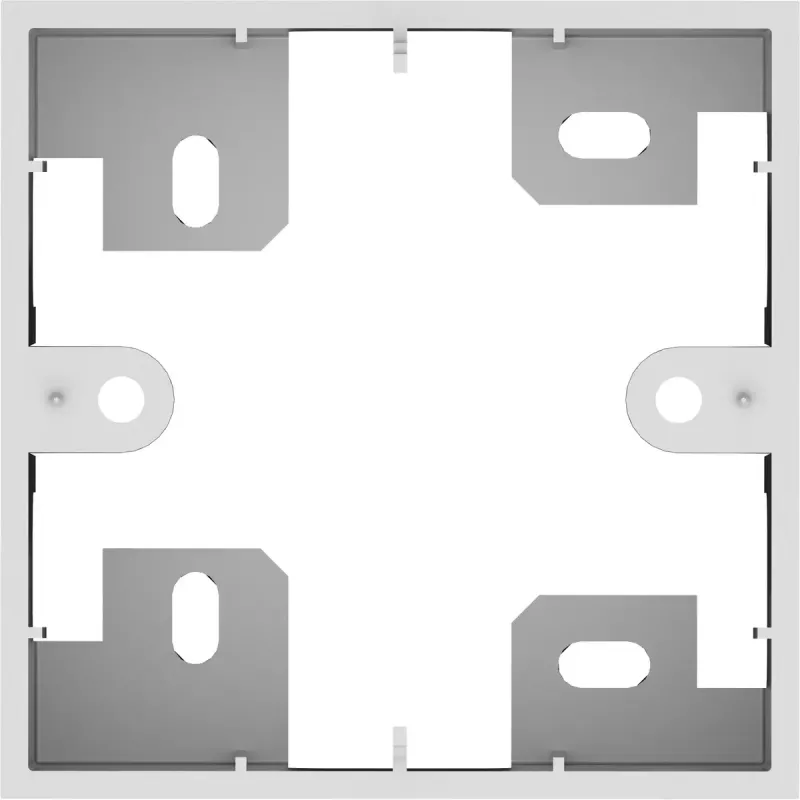 Electrical box Vision TC3 BACKBOX1G White