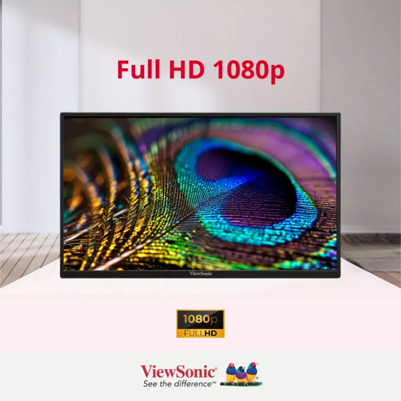 Viewsonic VA1650 computer monitor 40.6 cm (16 inch) 1920 x 1080 pixels Full HD LED Black