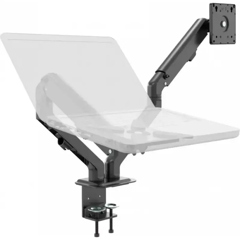 Monitor Mount Vision VFM-DAD/4 27 inch Desk Black Bolt-through