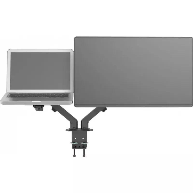 Monitor Mount Vision VFM-DAD/4 27 inch Desk Black Bolt-through