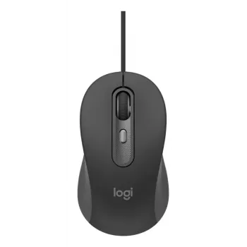 Wired Full-size Keyboard with Mouse Logitech 920-013349 — USB, QWERTY US International, Graphite, 1.8 m cable