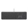 Wired Full-size Keyboard with Mouse Logitech 920-013349 — USB, QWERTY US International, Graphite, 1.8 m cable