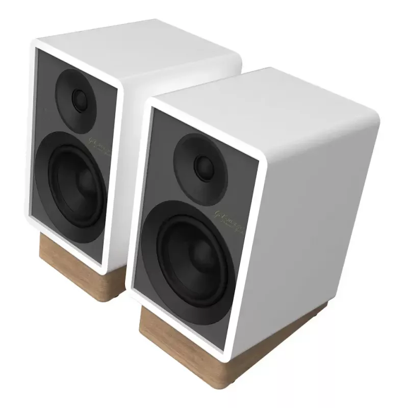 Onkyo 2-way Speaker GX-30ARC — 2.0 channels, Wired & Wireless, 50 W RMS, 55–20000 Hz, Grey/White