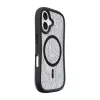 LAUT POP ADVENTURE case for iPhone 16 Series Cover Black Transparent