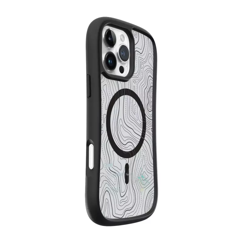 Cover LAUT POP ADVENTURE for iPhone 16 Pro Transparent Black