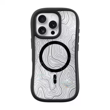 Cover LAUT POP ADVENTURE for iPhone 16 Pro Transparent Black
