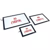 Single picture frame Reflecta LED Light Pad A4 Super Slim Black 31x21 cm